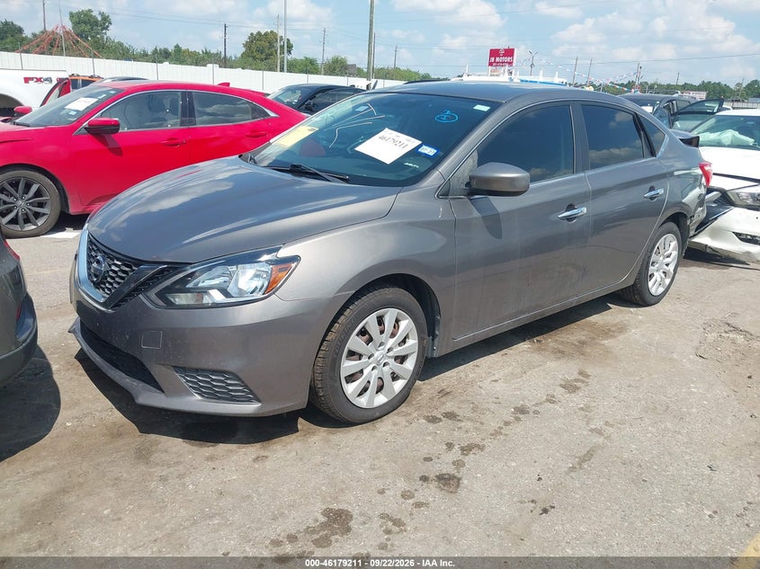 2016 Nissan Sentra, Удар ззаду, IAAI, VIN 3N1AB7AP5GL646024 — фото 2
