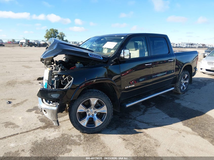 Vin: 1c6srfjtxln102141, lot: 46679085, ram 1500 laramie  4x4 5'7 box 20202