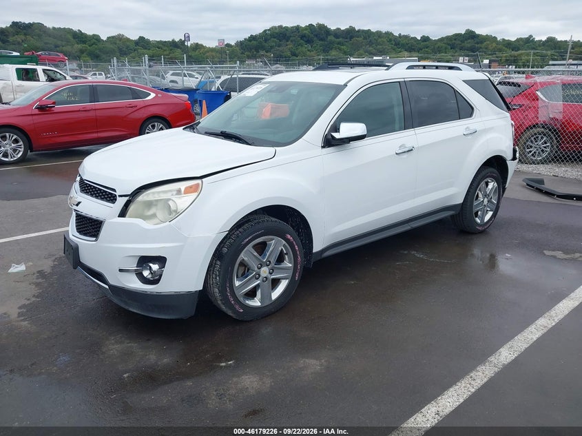 2015 Chevrolet Equinox, Удар ззаду, IAAI, VIN 2GNFLDE37F6386502 — фото 2
