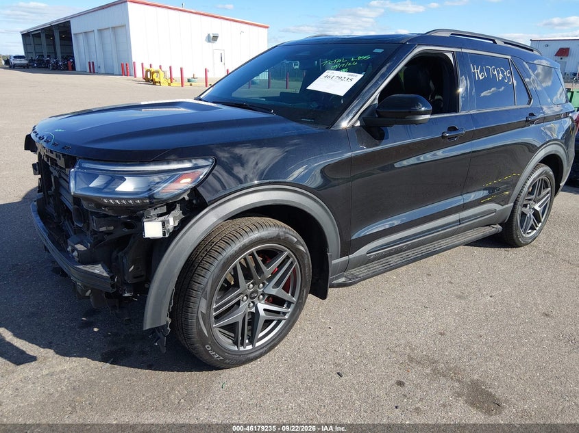 2025 Ford Explorer, Удар спереду, IAAI, VIN 1FMUK8KH9SGA57221 — фото 2