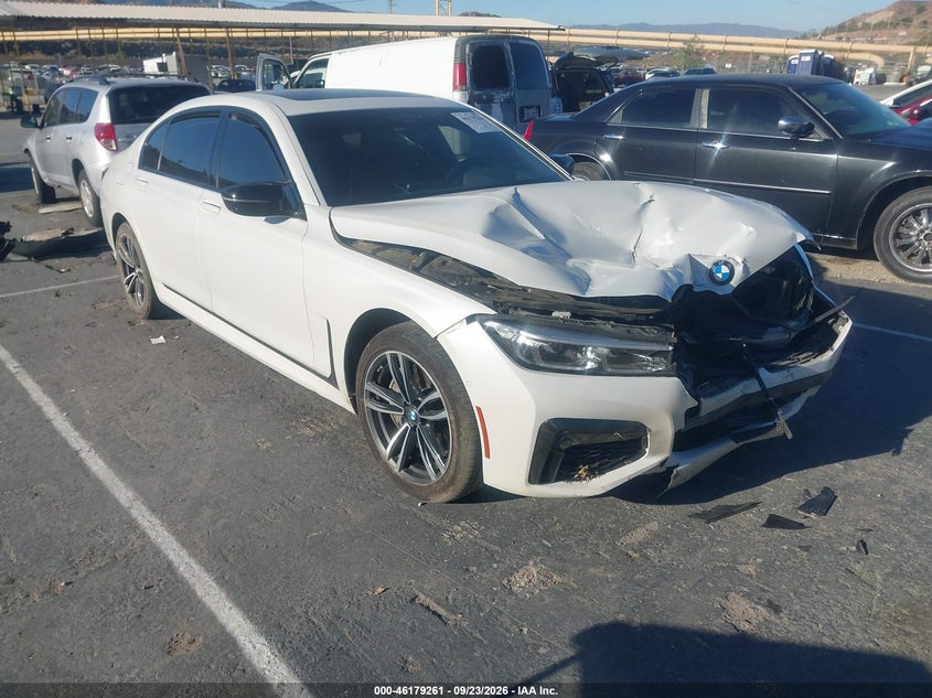 Vin: wba7u2c00mcf77402, lot: 46679122, bmw 750i xdrive 20211