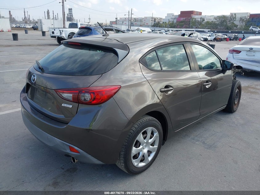 Vin: 3mzbm1j71gm241097, lot: 46679130, mazda mazda3 i sport 20164