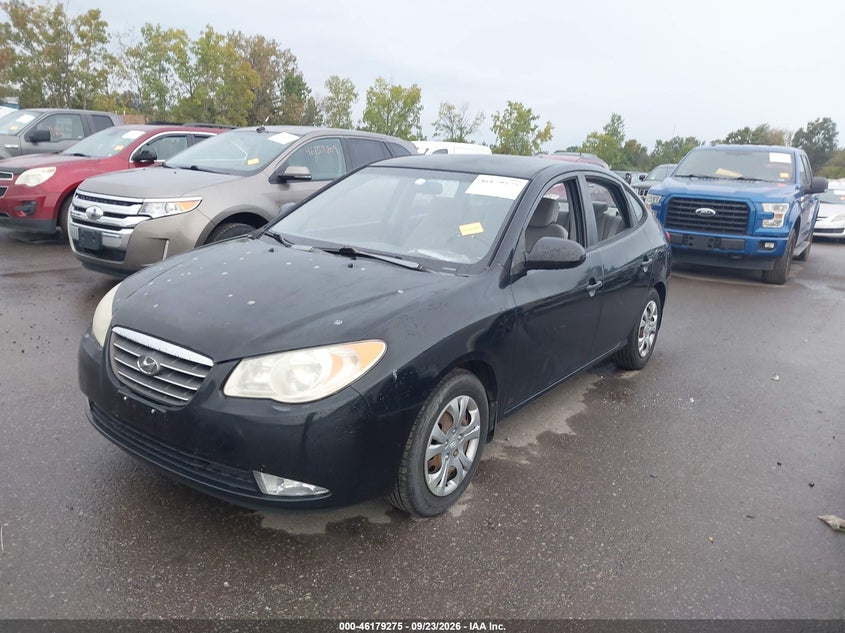 2009 Hyundai Elantra Gls, Theft Recovery, IAAI, VIN KMHDU46D79U803123 — photo 2