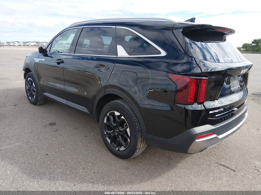 Vin: 5xyrldjc2sg313871, lot: 46679168, kia sorento s 20253