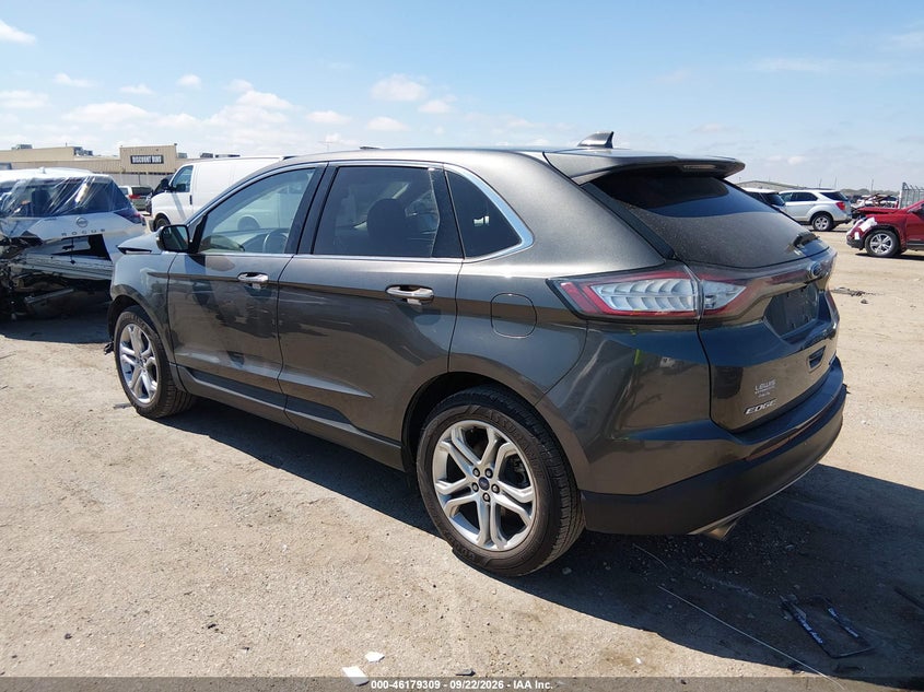 Vin: 2fmpk3k81jbc13869, lot: 46679169, ford edge titanium 20183