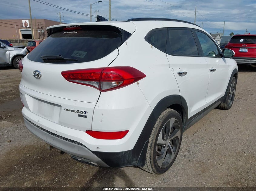 Vin: km8j3ca25hu276008, lot: 46679195, hyundai tucson limited 20174