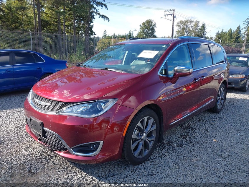 Vin: 2c4rc1gg7hr777929, lot: 46679211, chrysler pacifica limited 20172