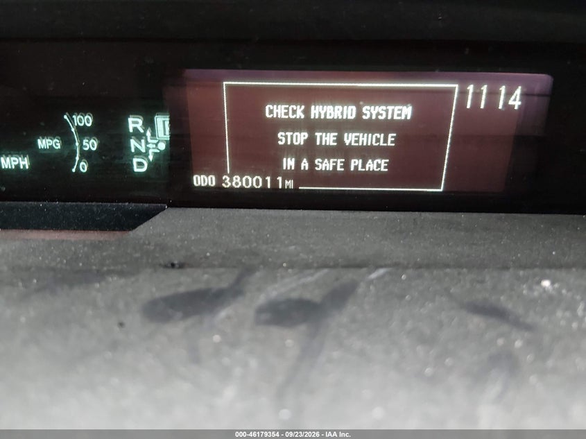 TOYOTA PRIUS 2013 VIN JTDKN3DU8D1639221