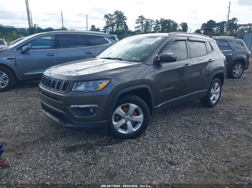 Vin: 3c4njdbb1kt818125, lot: 46679225, jeep compass latitude 4x4 20192