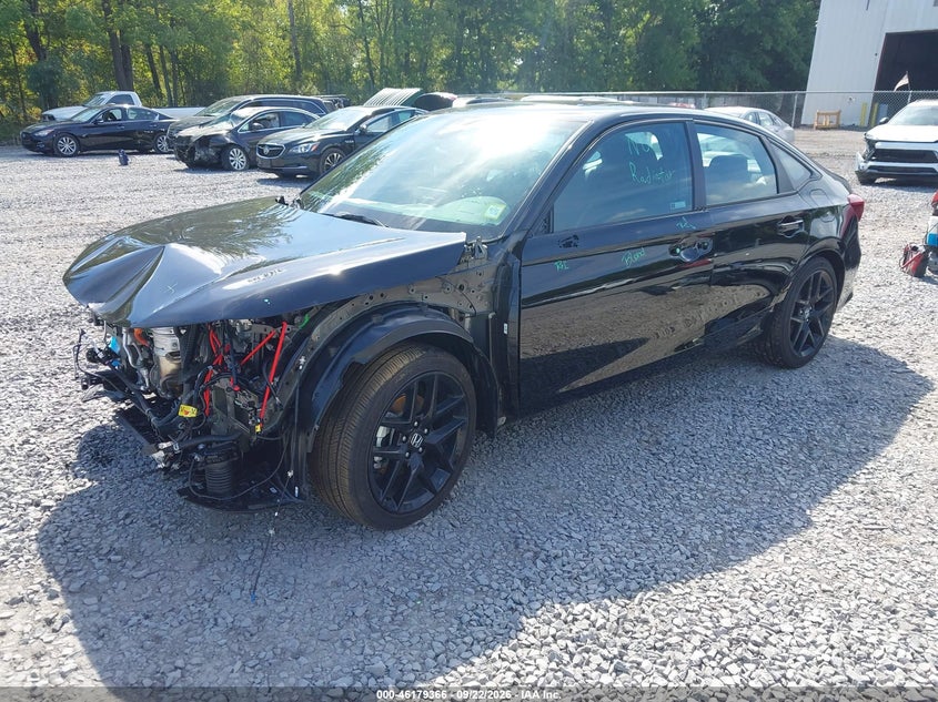 2026 Honda Civic, Front End, IAAI, VIN 2HGFE4F83TH356590 — photo 2
