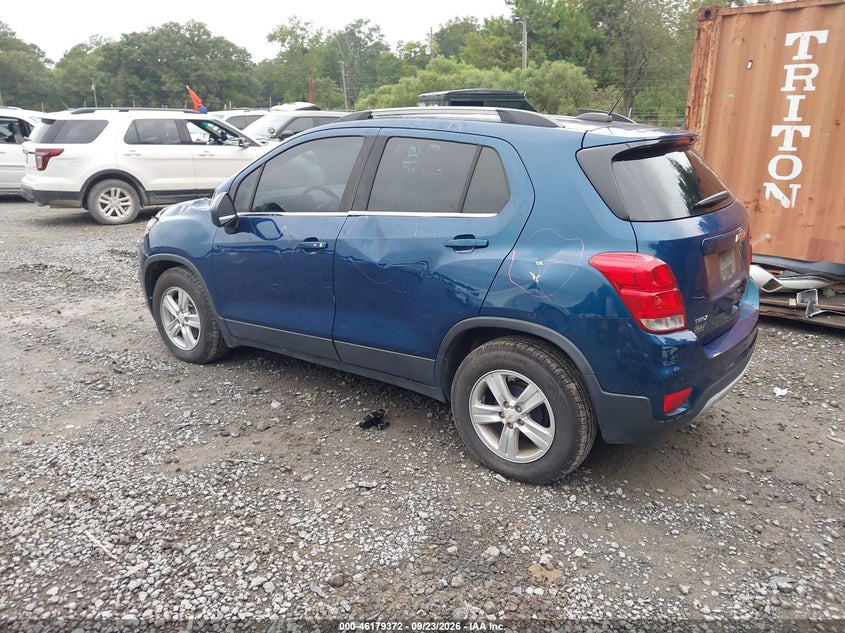 Vin: kl7cjlsb4lb336038, lot: 46679232, chevrolet trax fwd lt 20203