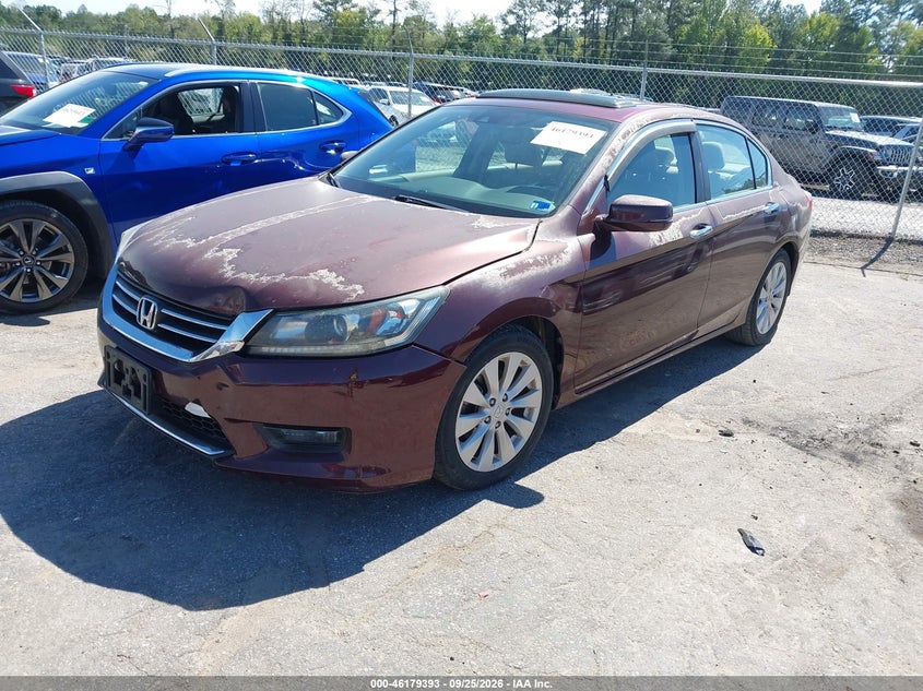 2015 Honda Accord, Удар спереду, IAAI, VIN 1HGCR2F89FA130603 — фото 2