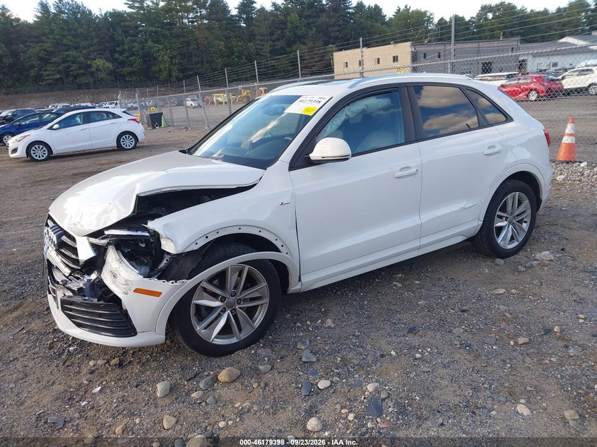 Vin: wa1eccfs8jr009348, lot: 46679258, audi q3 2.0t premium/2.0t sport premium 20182