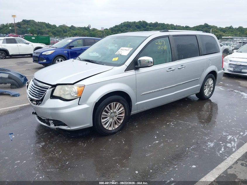 Vin: 2c4rc1gg7cr403801, lot: 46679300, chrysler town & country limited 20122