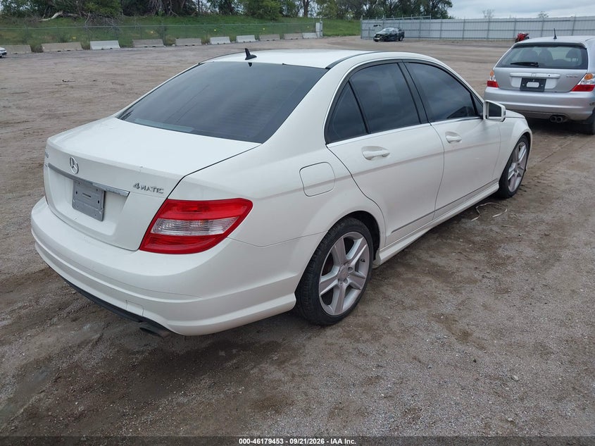 Vin: wddgf8bb6ar093068, lot: 46679313, mercedes-benz c-class c 300 sport/luxury 4matic 20104