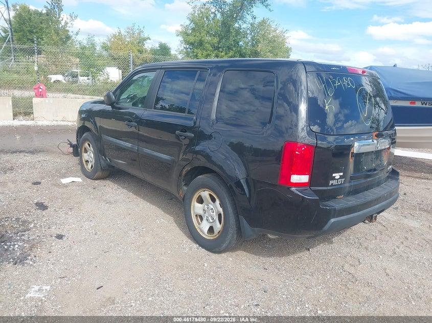Vin: 5fnyf4h2xbb037060, lot: 46679341, honda pilot lx 20113