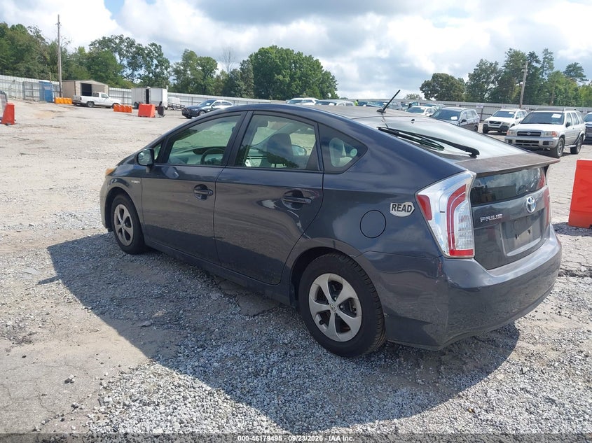 Vin: jtdkn3du5d5675151, lot: 46679355, toyota prius two 20133