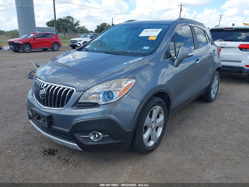 Vin: kl4cjdsbxfb183995, lot: 46679361, buick encore premium 20152
