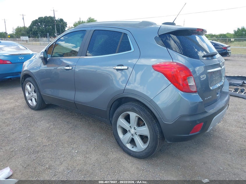 Vin: kl4cjdsbxfb183995, lot: 46679361, buick encore premium 20153