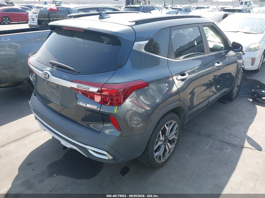 Vin: kndetca29m7197438, lot: 46679362, kia seltos sx turbo 20214