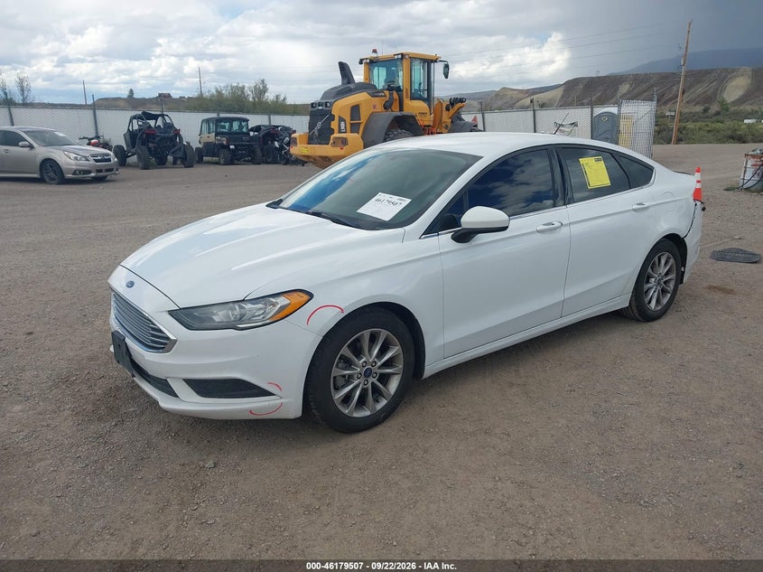 2017 Ford Fusion, Удар ззаду, IAAI, VIN 3FA6P0H74HR356024 — фото 2