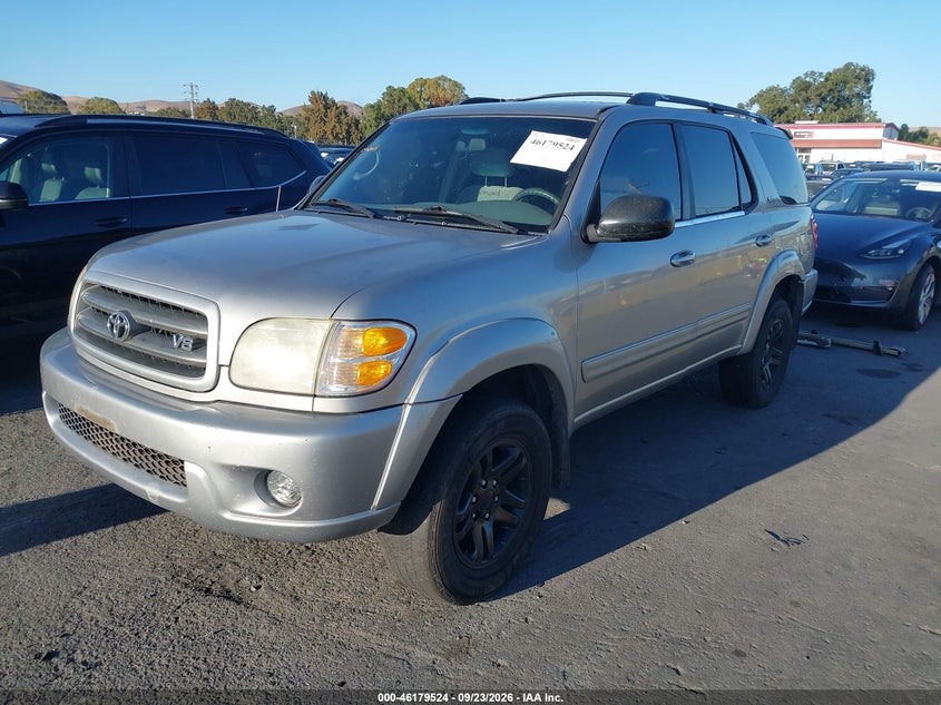 TOYOTA SEQUOIA 2003 VIN 5TDZT34A93S150077