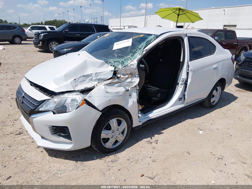 Vin: ml32fufjxrhf17390, lot: 46679391, mitsubishi mirage g4 black edition/es/le 20242