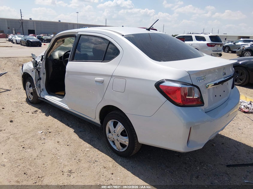 Vin: ml32fufjxrhf17390, lot: 46679391, mitsubishi mirage g4 black edition/es/le 20243