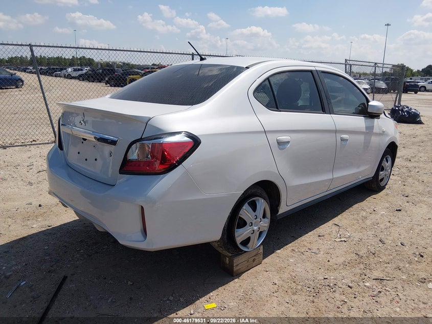 Vin: ml32fufjxrhf17390, lot: 46679391, mitsubishi mirage g4 black edition/es/le 20244