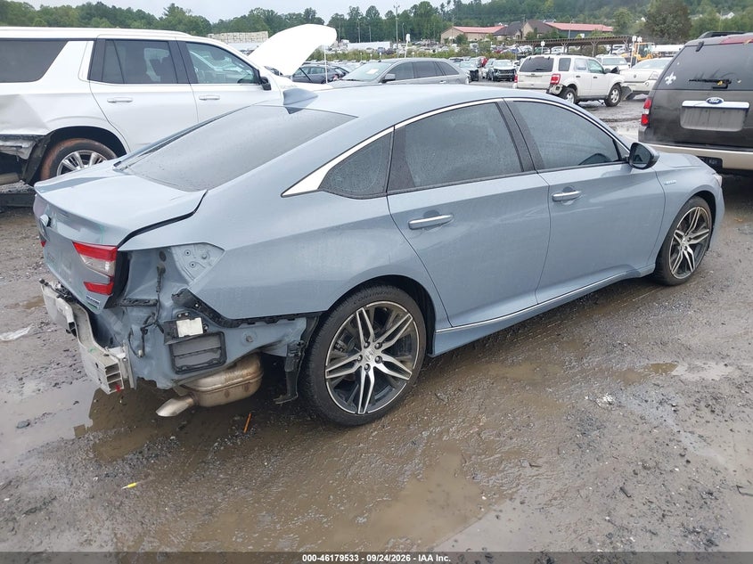 Vin: 1hgcv3f9xma000045, lot: 46679393, honda accord hybrid touring 20214