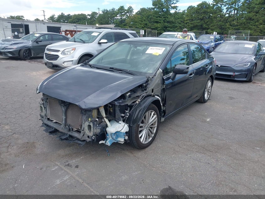 2015 Subaru Impreza, Удар спереду, IAAI, VIN JF1GJAS68FH012092 — фото 2