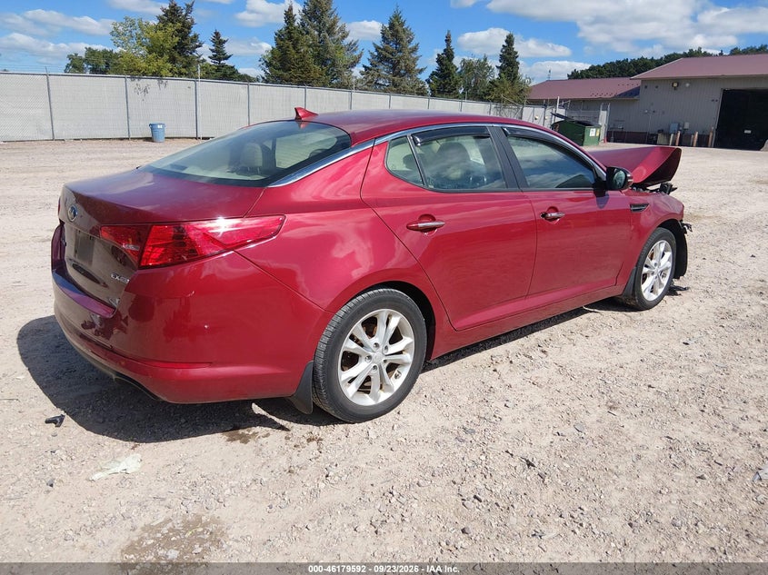 Vin: 5xxgn4a71dg192004, lot: 46679452, kia optima ex 20134
