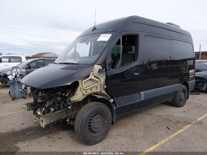 Vin: w1z4nfhy1rp667297, lot: 46679472, mercedes-benz sprinter 2500 standard roof 4-cyl diesel ho 20242