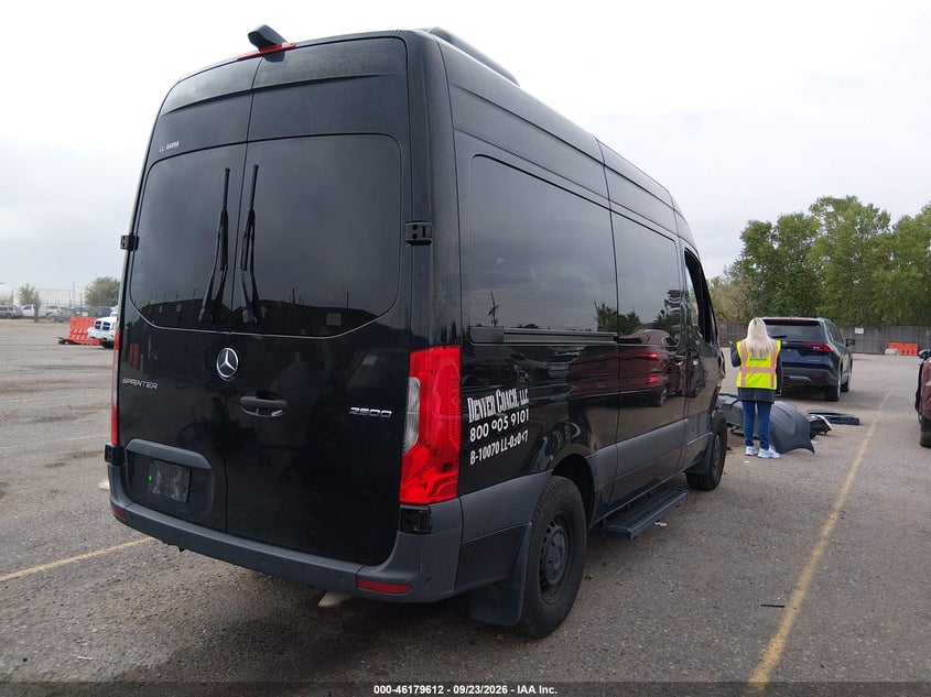 Vin: w1z4nfhy1rp667297, lot: 46679472, mercedes-benz sprinter 2500 standard roof 4-cyl diesel ho 20244