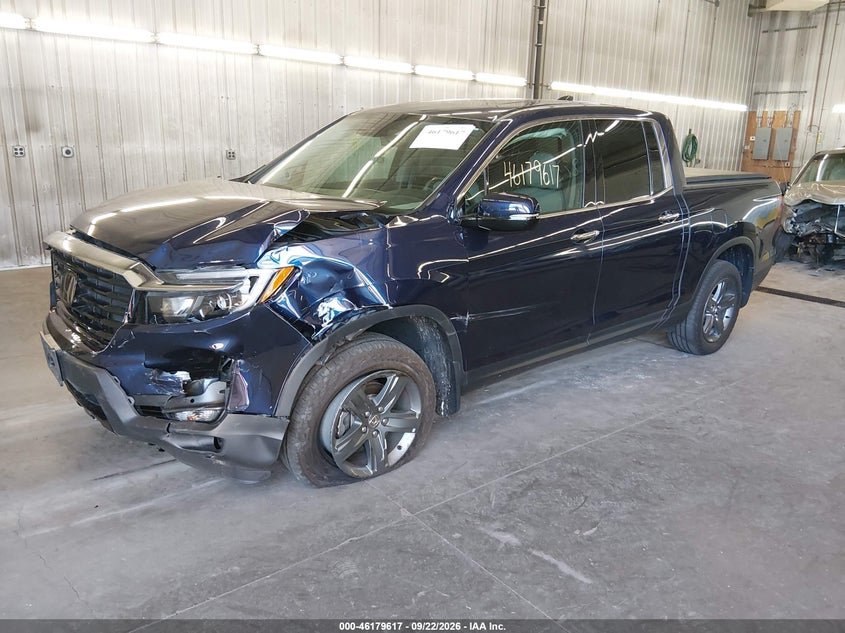 Vin: 5fpyk3f7xpb013084, lot: 46679477, honda ridgeline rtl-e 20232