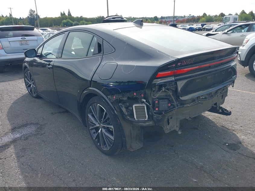 Vin: jtdadabu2r3017036, lot: 46679491, toyota prius limited awd-e 20243