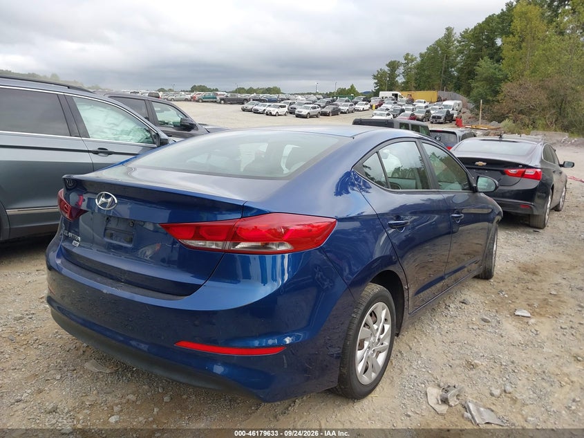 Vin: 5npd74lf1jh230803, lot: 46679493, hyundai elantra se 20184
