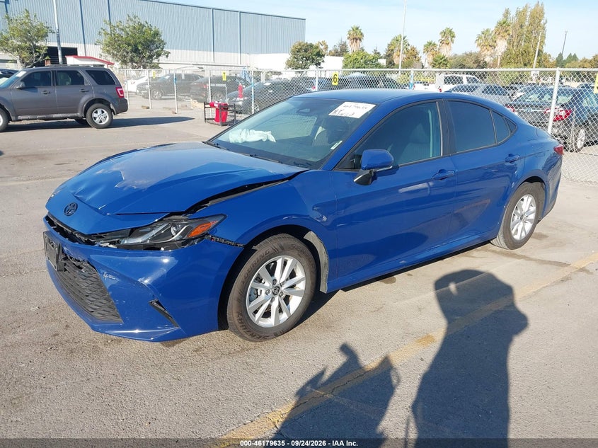 Vin: 4t1dbadk1su034629, lot: 46679495, toyota camry le 20252