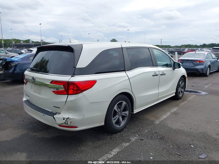 Vin: 5fnrl6h81kb030611, lot: 46679516, honda odyssey touring 20194