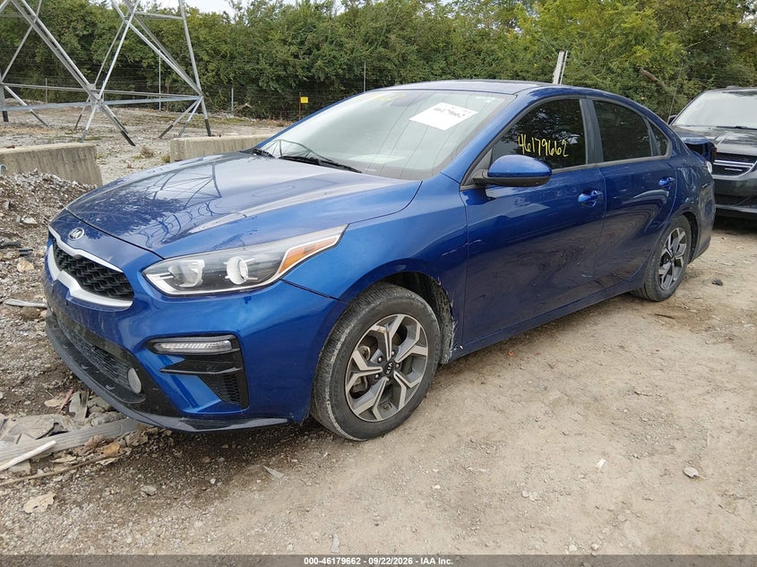 2019 Kia Forte, Правий зад, IAAI, VIN 3KPF24AD0KE110960 — фото 2