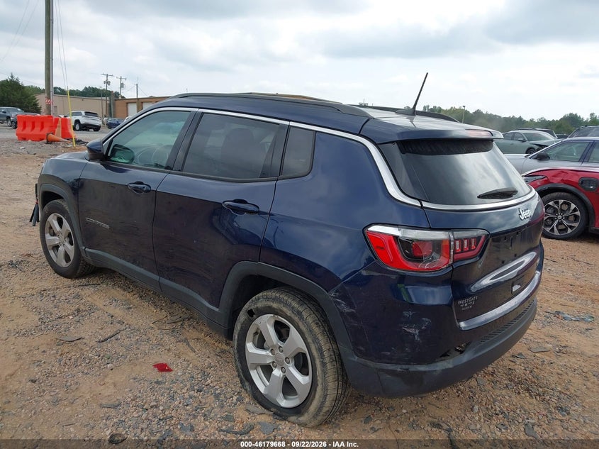 Vin: 3c4njcbb4kt658185, lot: 46679528, jeep compass latitude fwd 20193