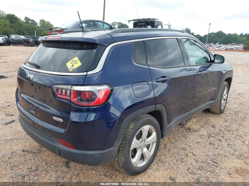 Vin: 3c4njcbb4kt658185, lot: 46679528, jeep compass latitude fwd 20194