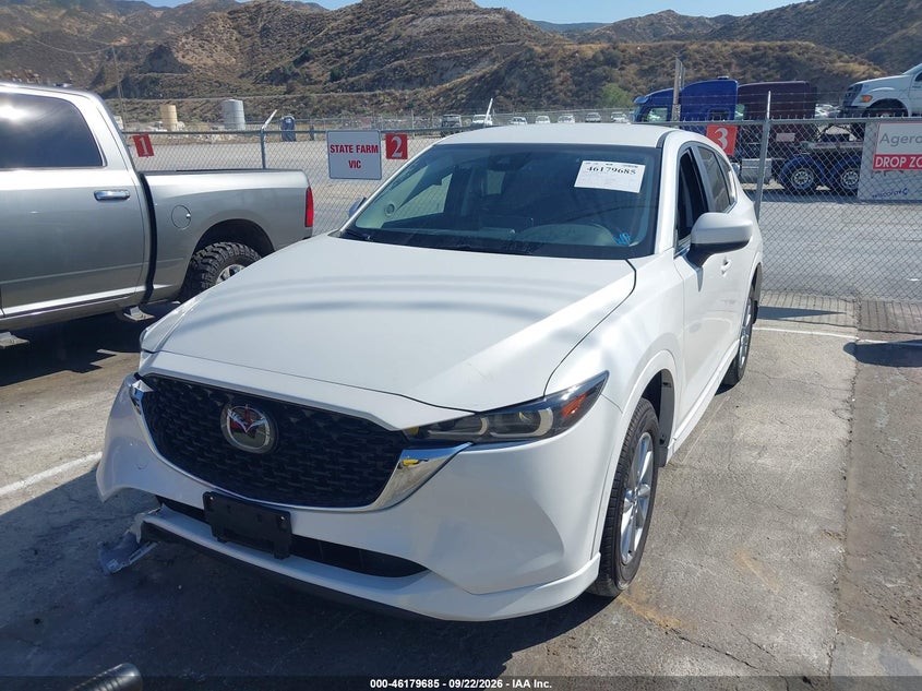 Vin: jm3kfbblxs0568549, lot: 46679545, mazda cx-5 2.5 s select 20252