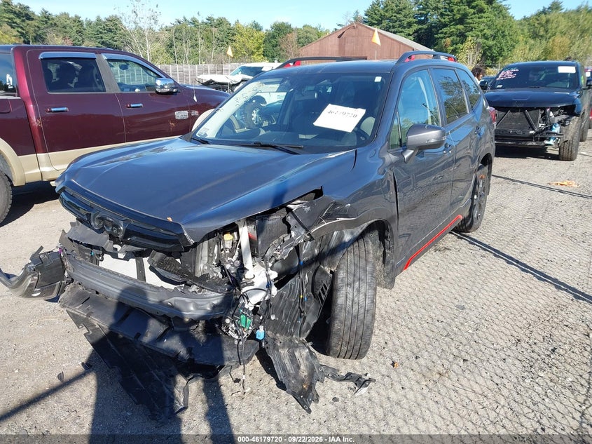 Vin: jf2skajcxnh463551, lot: 46679580, subaru forester sport 20222