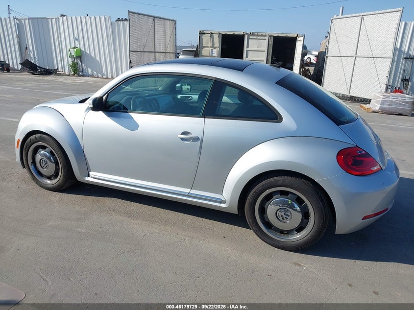 VOLKSWAGEN BEETLE 2012 VIN 3VWJP7AT9CM634326
