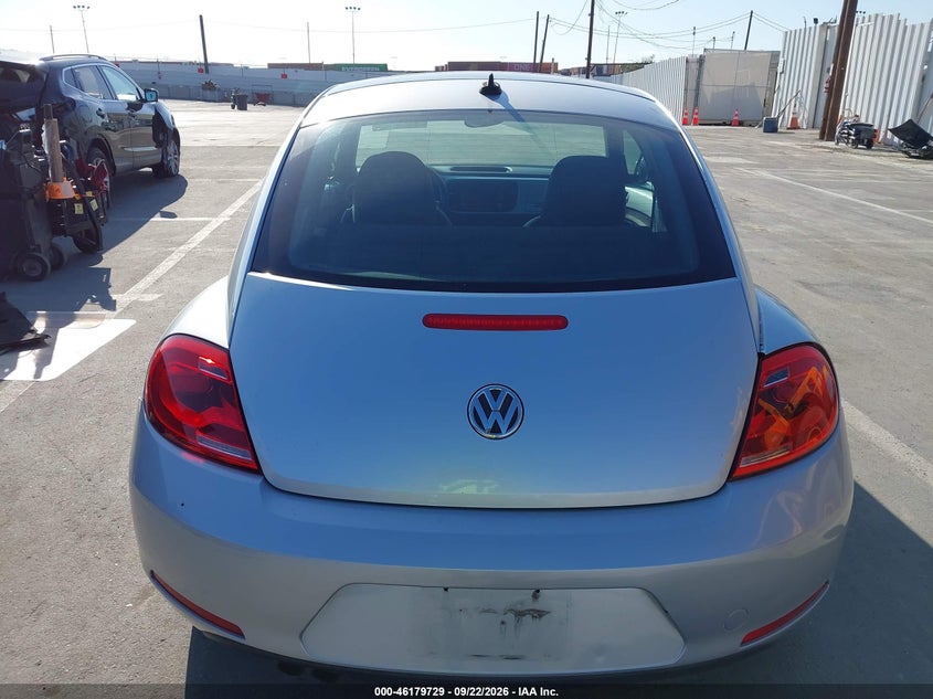 VOLKSWAGEN BEETLE 2012 VIN 3VWJP7AT9CM634326