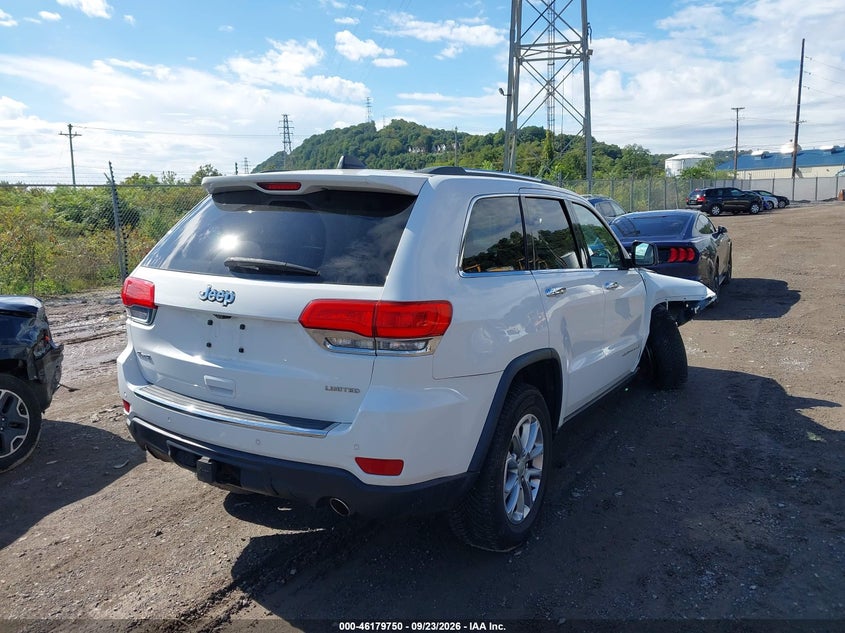 Vin: 1c4rjfbt9fc770607, lot: 46679610, jeep grand cherokee limited 20154