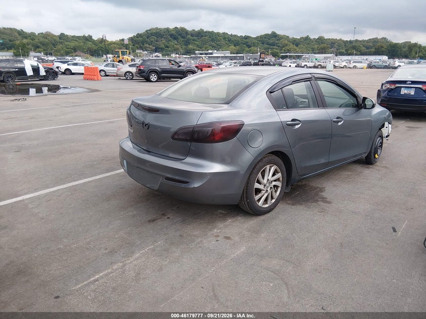 Vin: jm1bl1v85c1633709, lot: 46679637, mazda mazda3 i touring 20124