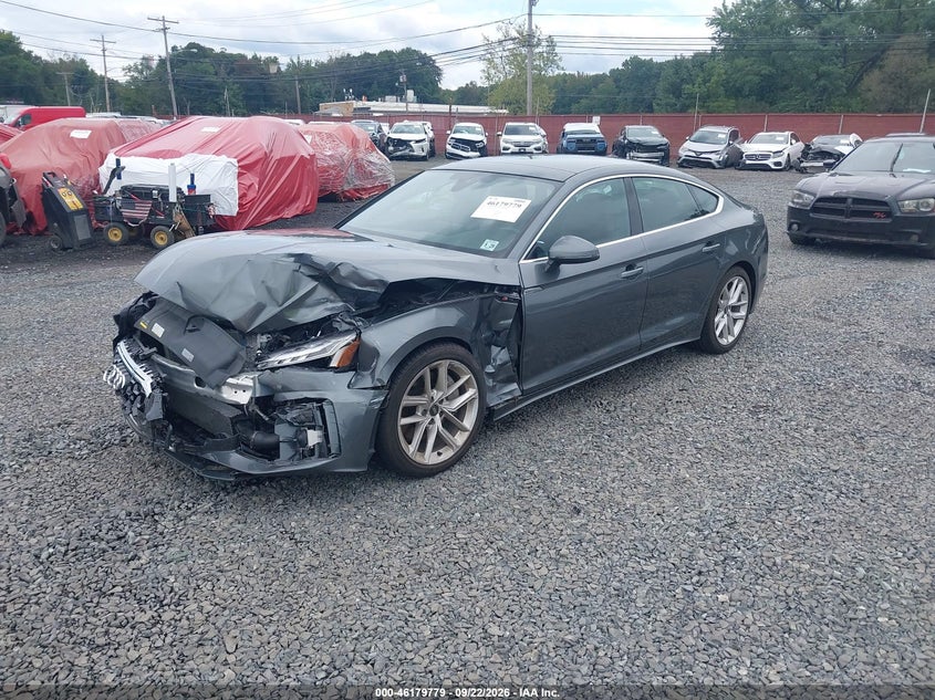 Vin: waudacf55ra089572, lot: 46679639, audi a5 sportback premium 45 tfsi s line quattro s tronic 20242