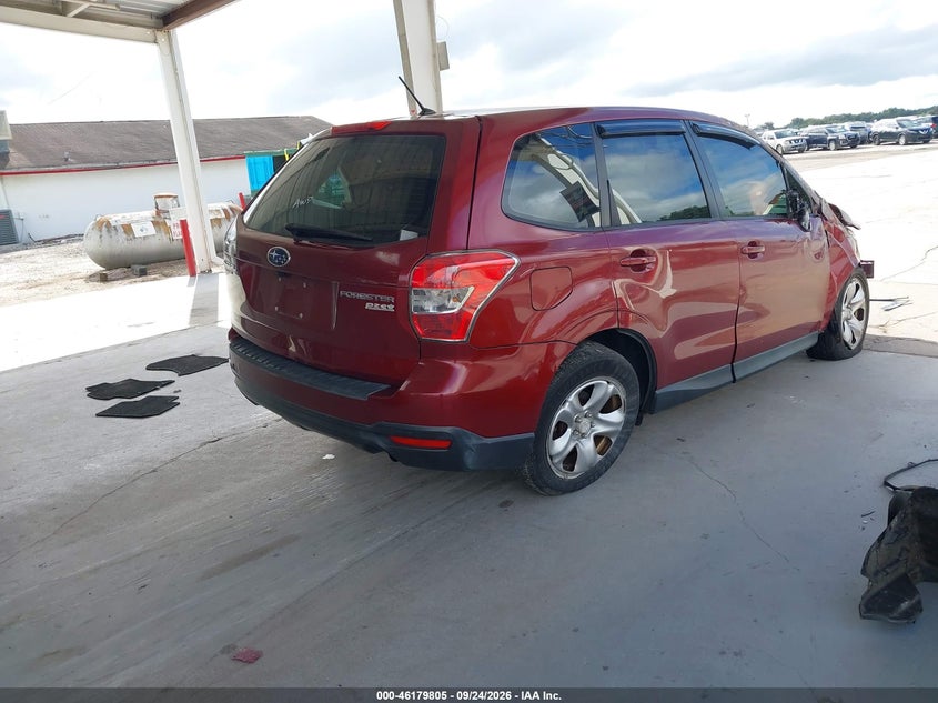 Vin: jf2sjaac2eh430336, lot: 46679665, subaru forester 2.5i 20144